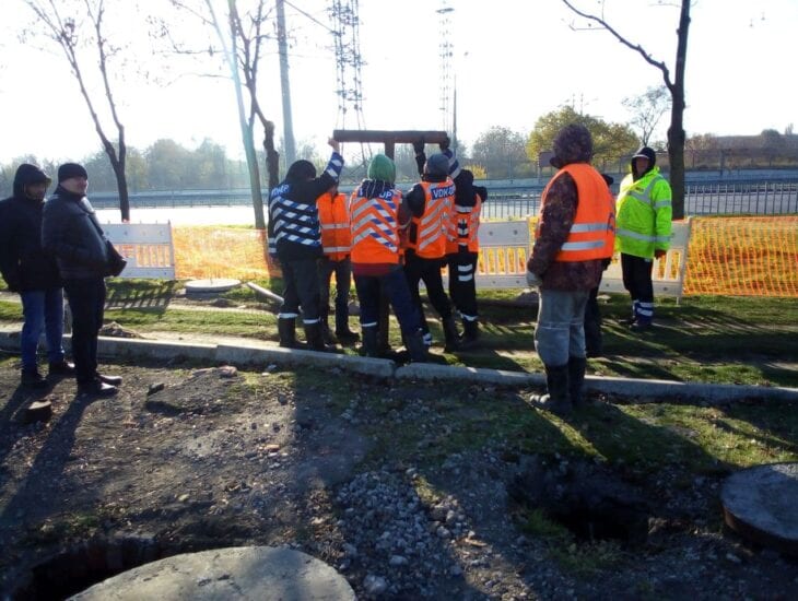 В Днепре ликвидировали аварию на водоводе. Новости Днепра