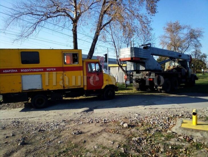 В Днепре ликвидировали аварию на водоводе. Новости Днепра