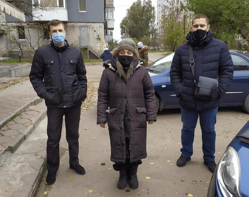 На ж/м Северный судьба бездомной изменилась. Новости Днепра