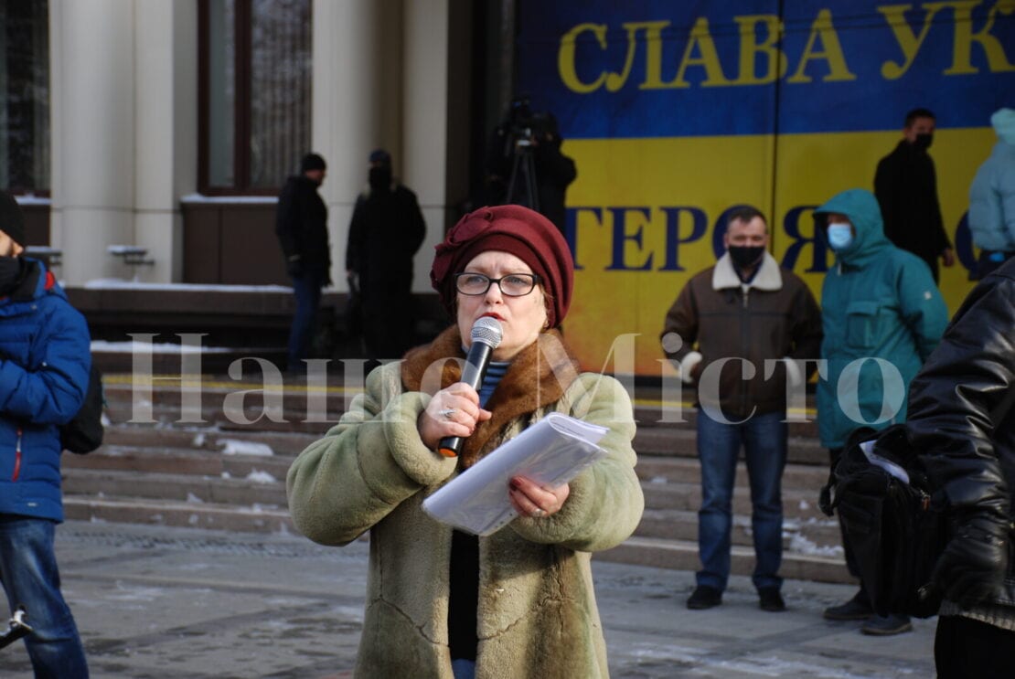 Митинг возле ДнепрОГА 15 января – новости Днепра