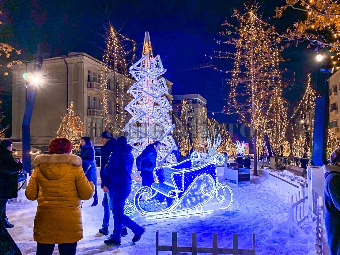 Ул. Яворницкого превратилась в бесплатную фотостудию - новости Днепра