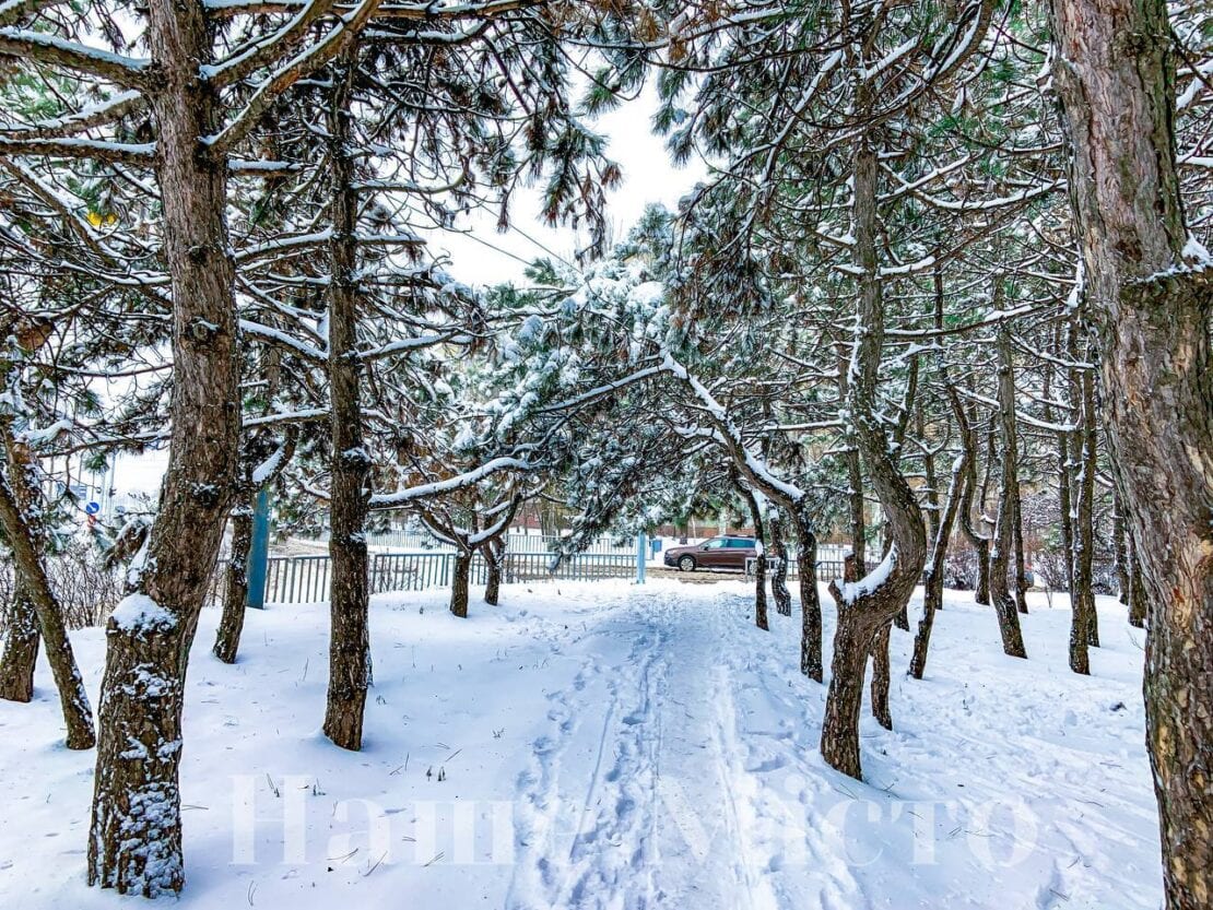 На белом покрывале января: снежное волшебство на Набережной Победы (Фоторепортаж)