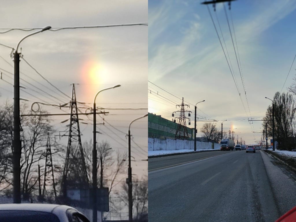 На небе запечатлели ложное солнце – новости Днепра