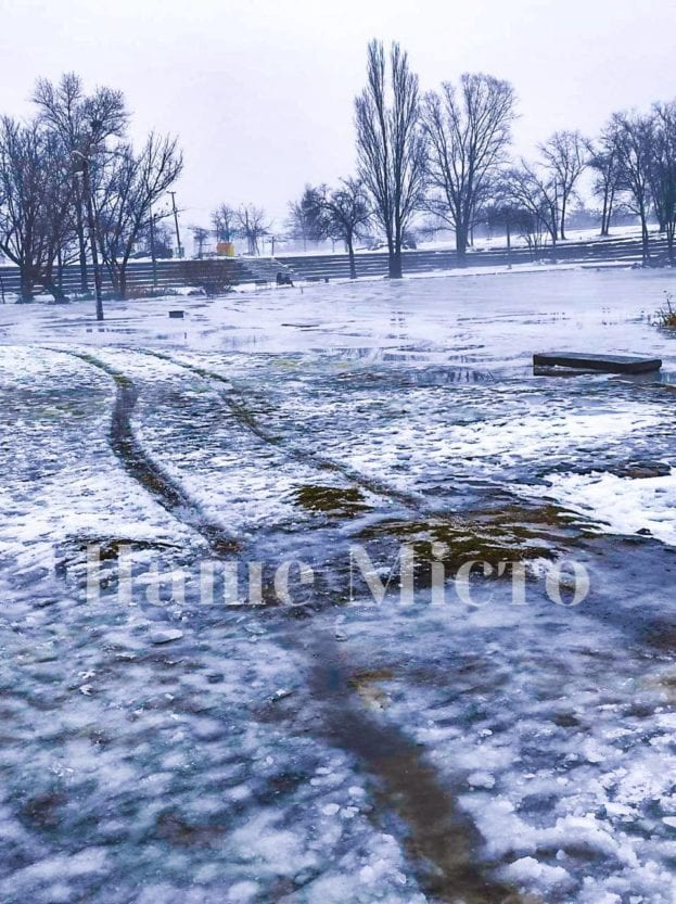 На ж/м Красный Камень вышло из берегов (Фото) – новости Днепра