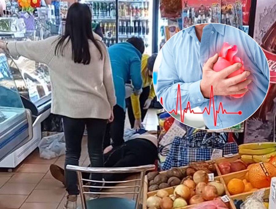 У женщины в магазине случился инфаркт (Видео) – новости Днепра