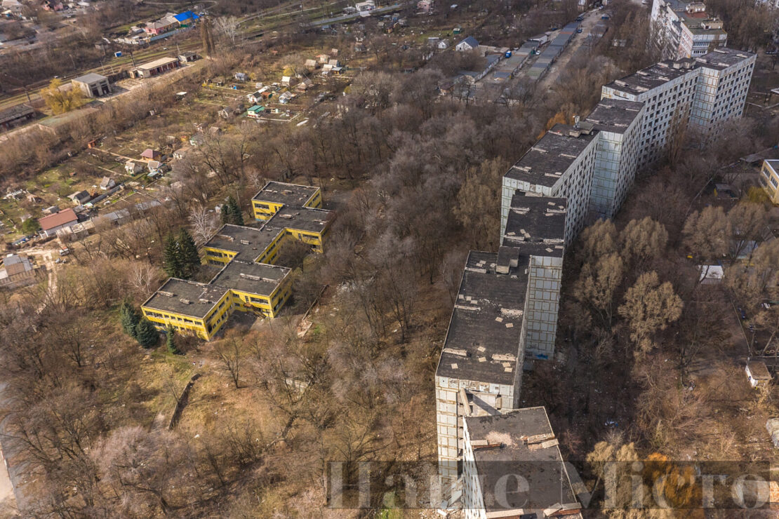 Оползень на Тополе с высоты птичьего полета – новости Днепра