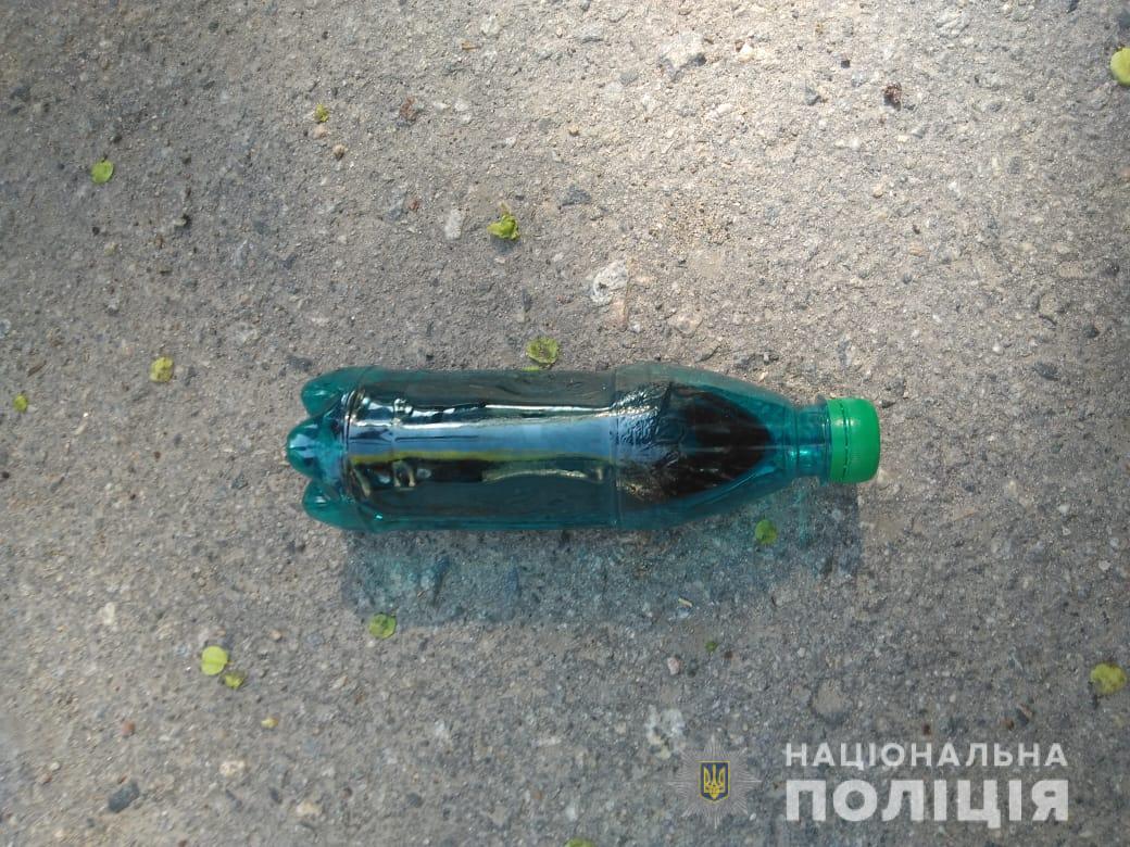 В Днепре на мужчину составили протокол из-за георгиевской ленты