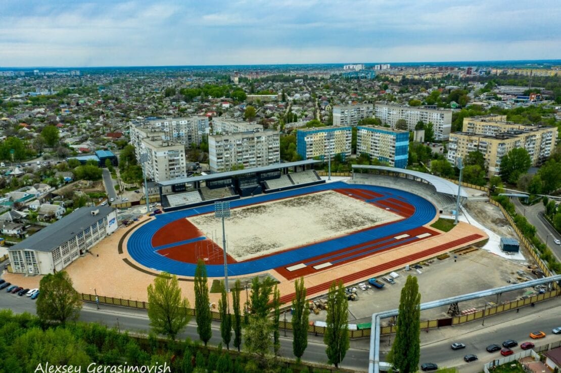 Реконструкция стадиона им. Петра Лайка 2021 – новости Днепра