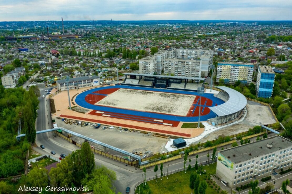 Реконструкция стадиона им. Петра Лайка 2021 – новости Днепра