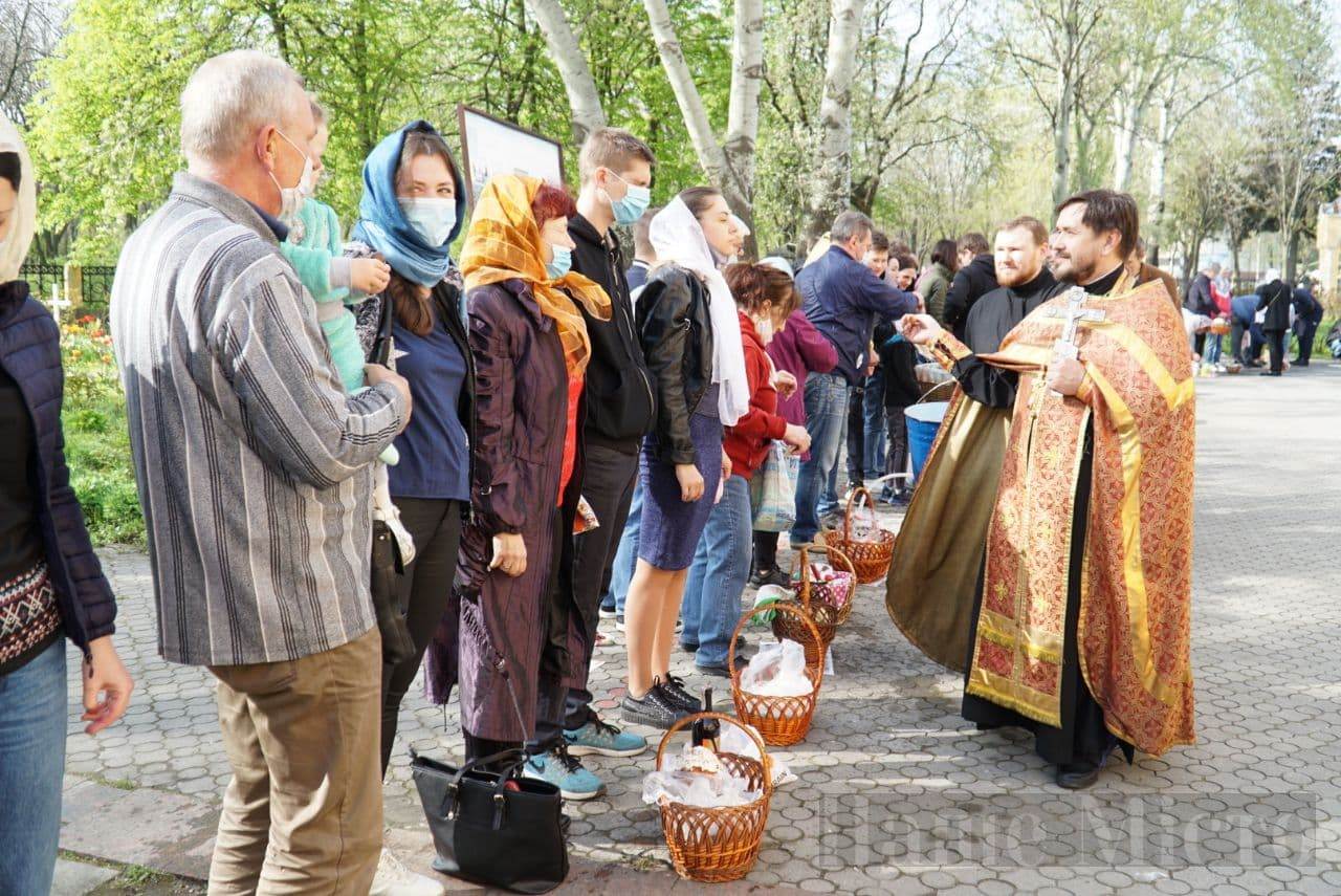 Пасха 2012 в Днепре, освящение корзин – новости Днепра