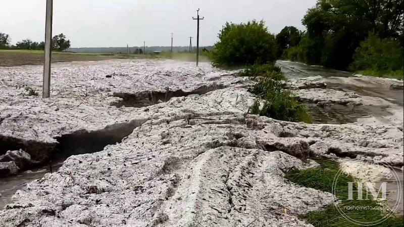 Соседнюю с Днепропетровской область градом – новости Днепра