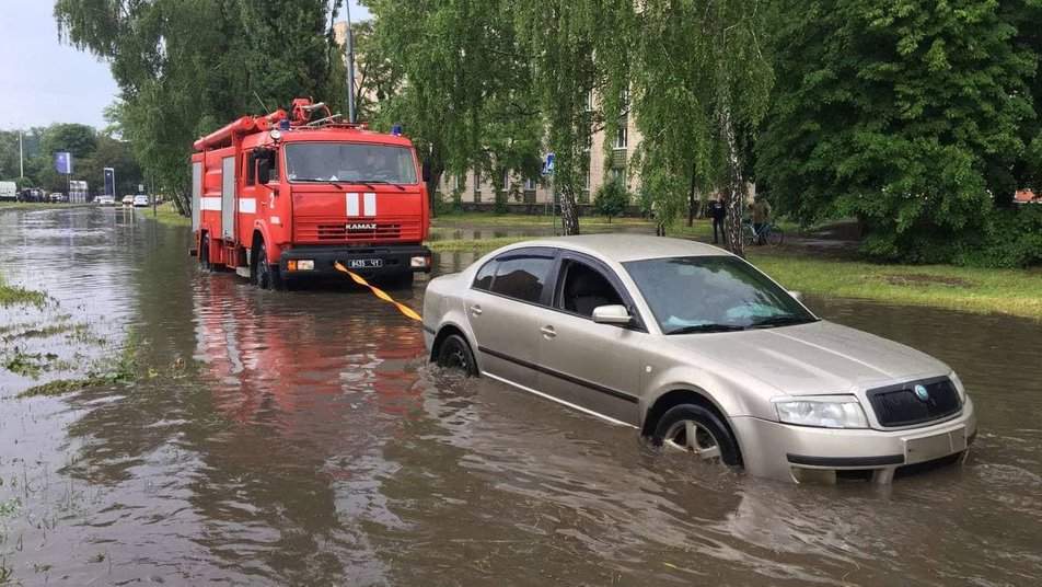 Полтаву затопил получасовой ливень – новости Днепра