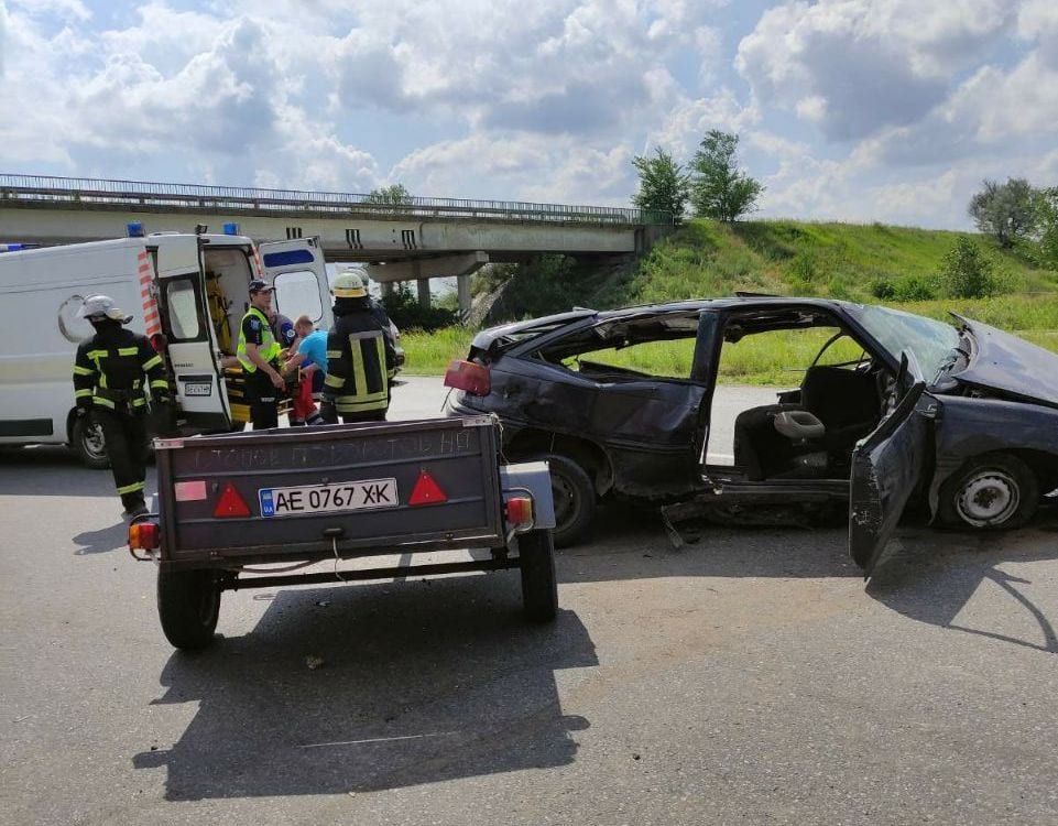 На трассе Днепр-Харьков жесткое ДТП 28.06.21 - новости Днепра