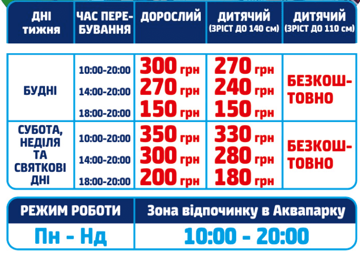 Аквапарк SKY в Днепре открывает сезон 2021: цены – новости Днепра