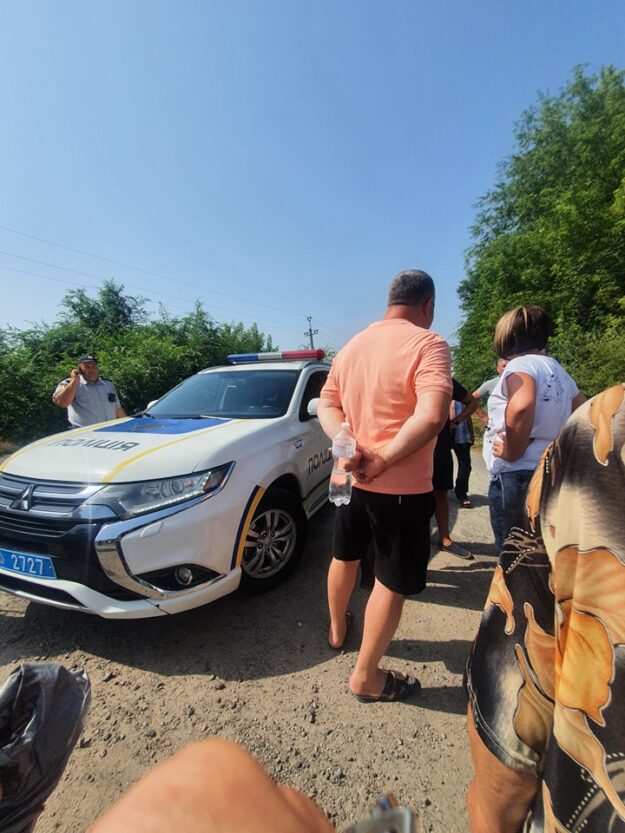 Люди перекрывали дорогу из-за работ ДТЭК - новости Днепра