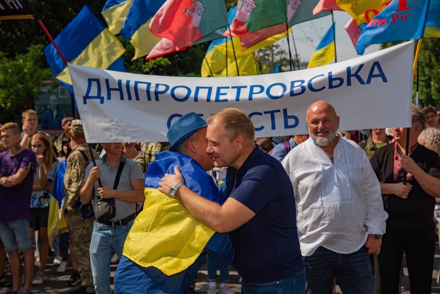 Європейська Солідарність Дніпропетровської області приєдналась до Маршу Патріотів до Дня Незалежності