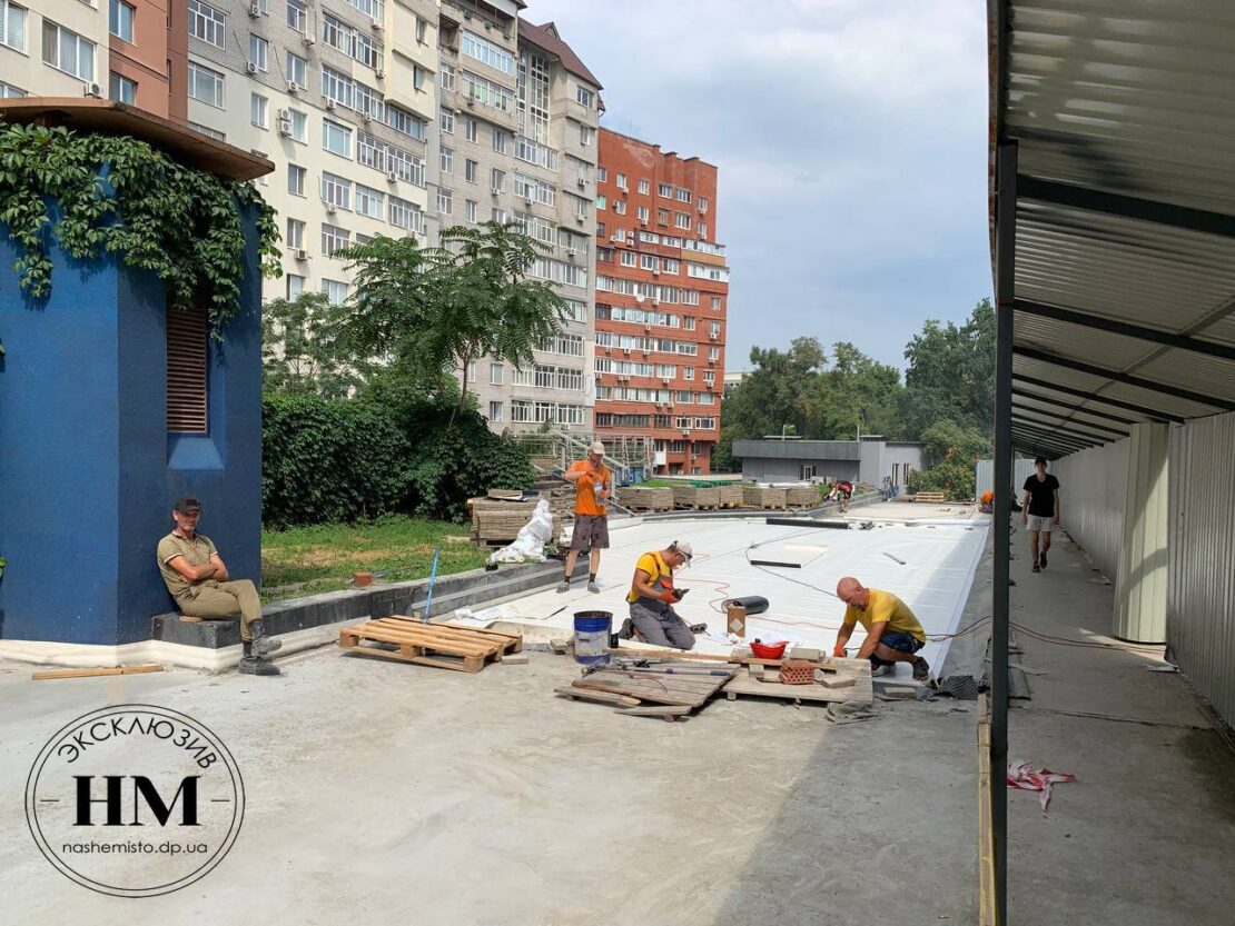 Реконструируют бульвар Кучеревского (Фото) - новости Днепра