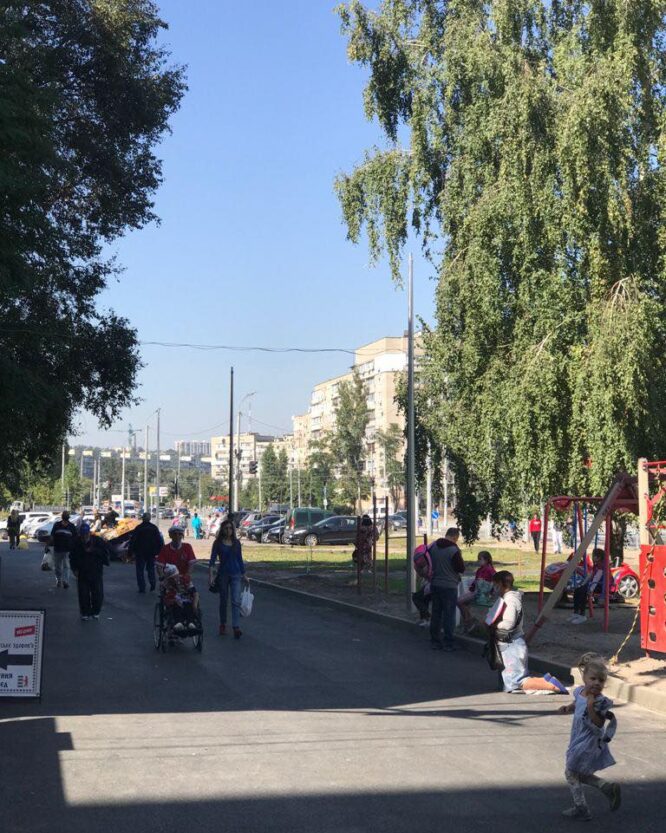 На проспекте Героев появилось новое освещение - новости Днепра