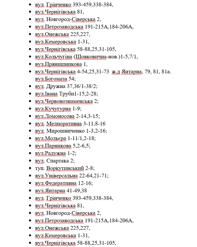 Кому в Днепре отключат завтра электричество: адреса 