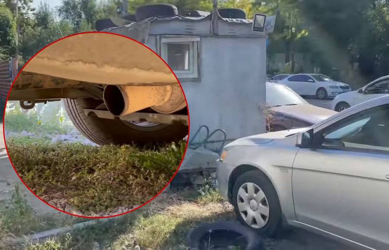 На платной стоянке вырезали важную запчасть - новости Днепра