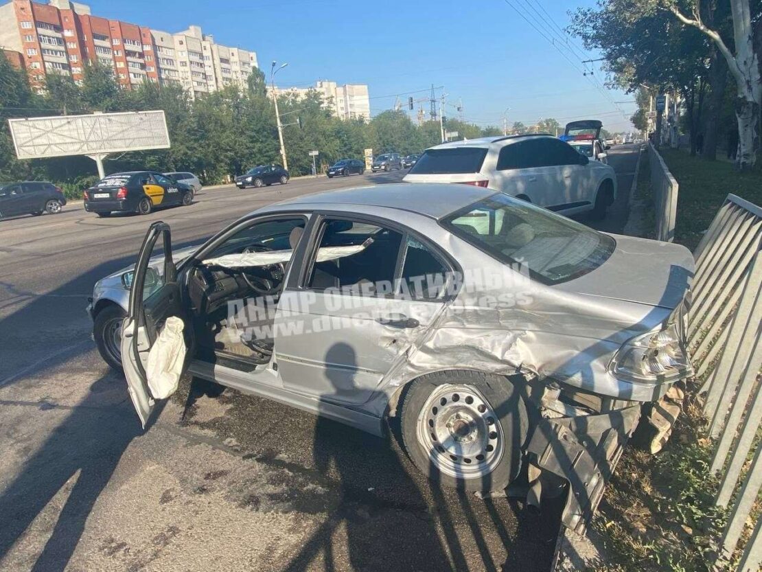 Подробности ДТП на Запорожском шоссе - новости Днепра