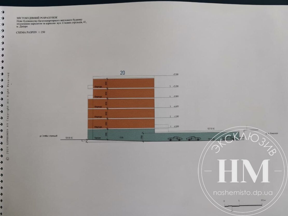 Постройка ЖК с паркингом и детской площадкой - новости Днепра