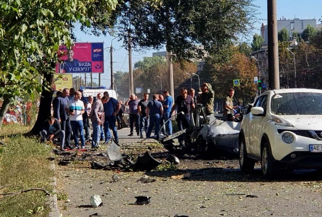 Взрыв на Богдана Хмельницкого может быть терактом - новости Днепра