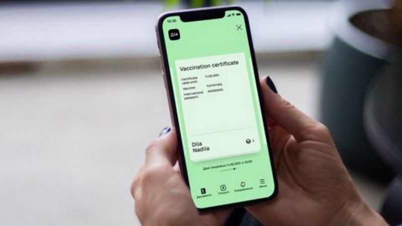 Как получить ковид сертификат в приложении Дія - новости Днепра
