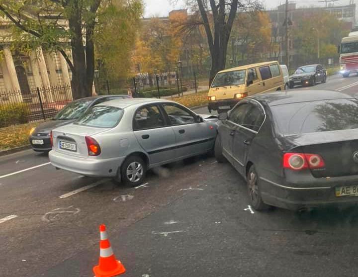 Возле органного зала ДТП 29.10 (Фото) - новости Днепра