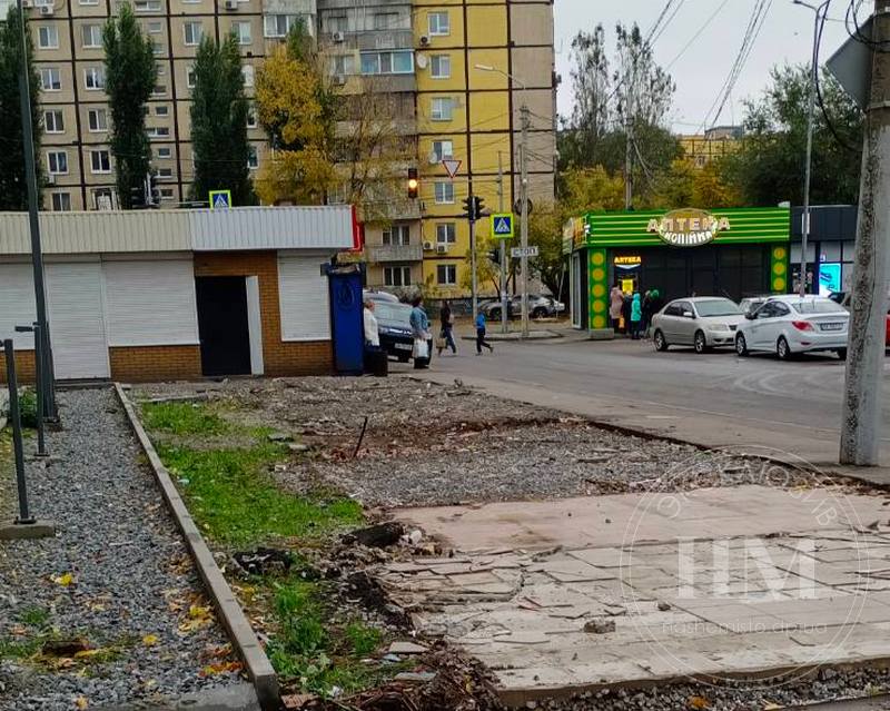 На Парусе снесли киоски- новости Днепра