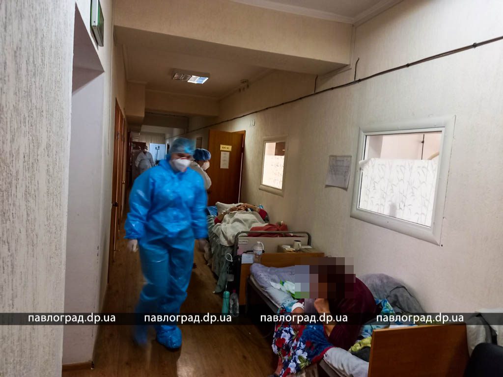 В Павлограде ковидных больных лечат в коридорах - новости Днепра