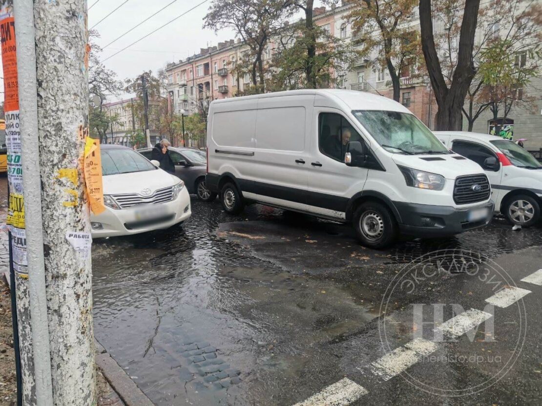 Масштабное ДТП на Яворницкого - новости Днепра