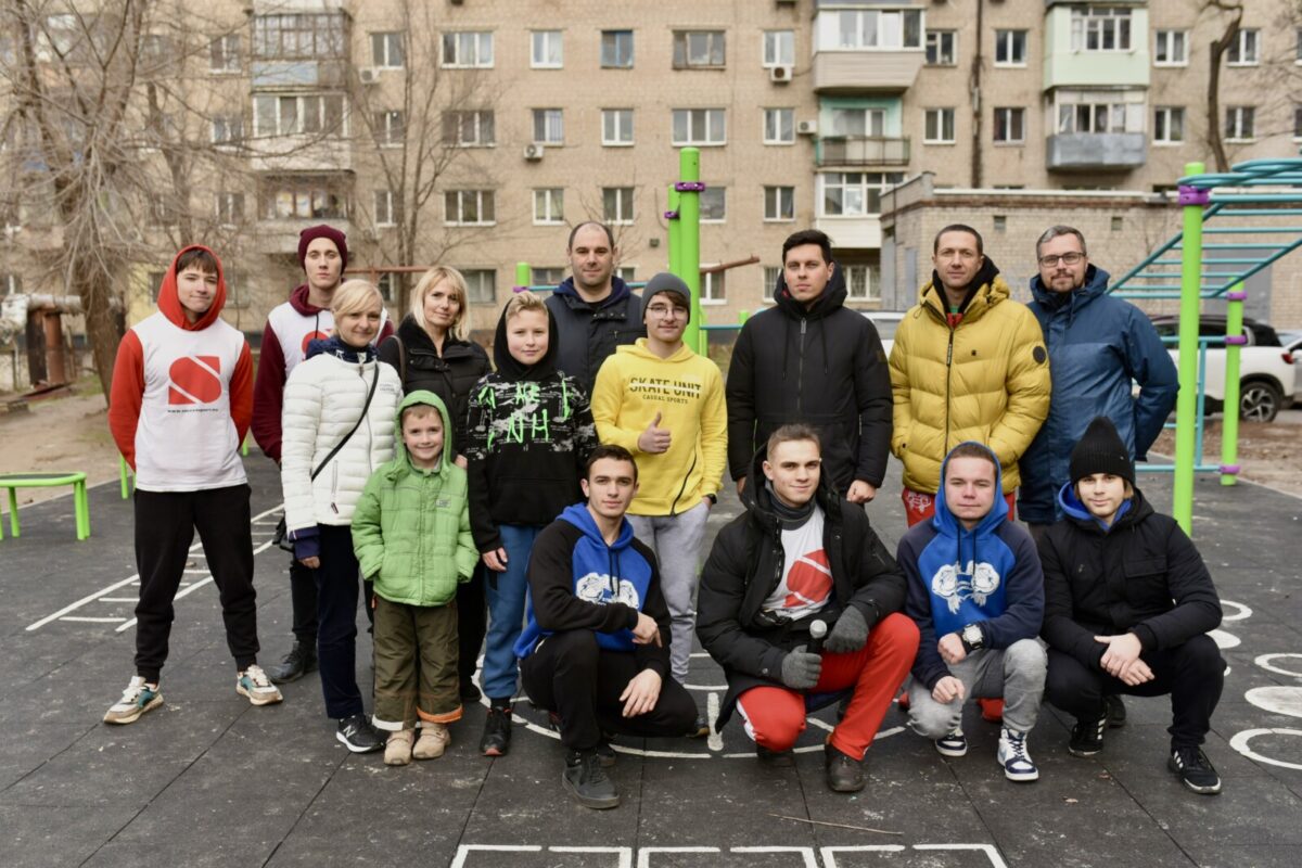 Депутат Дмитрий Кисилевский открыл 5 новых спортивных площадок в рамках президентской программы «Здоровая Украина»