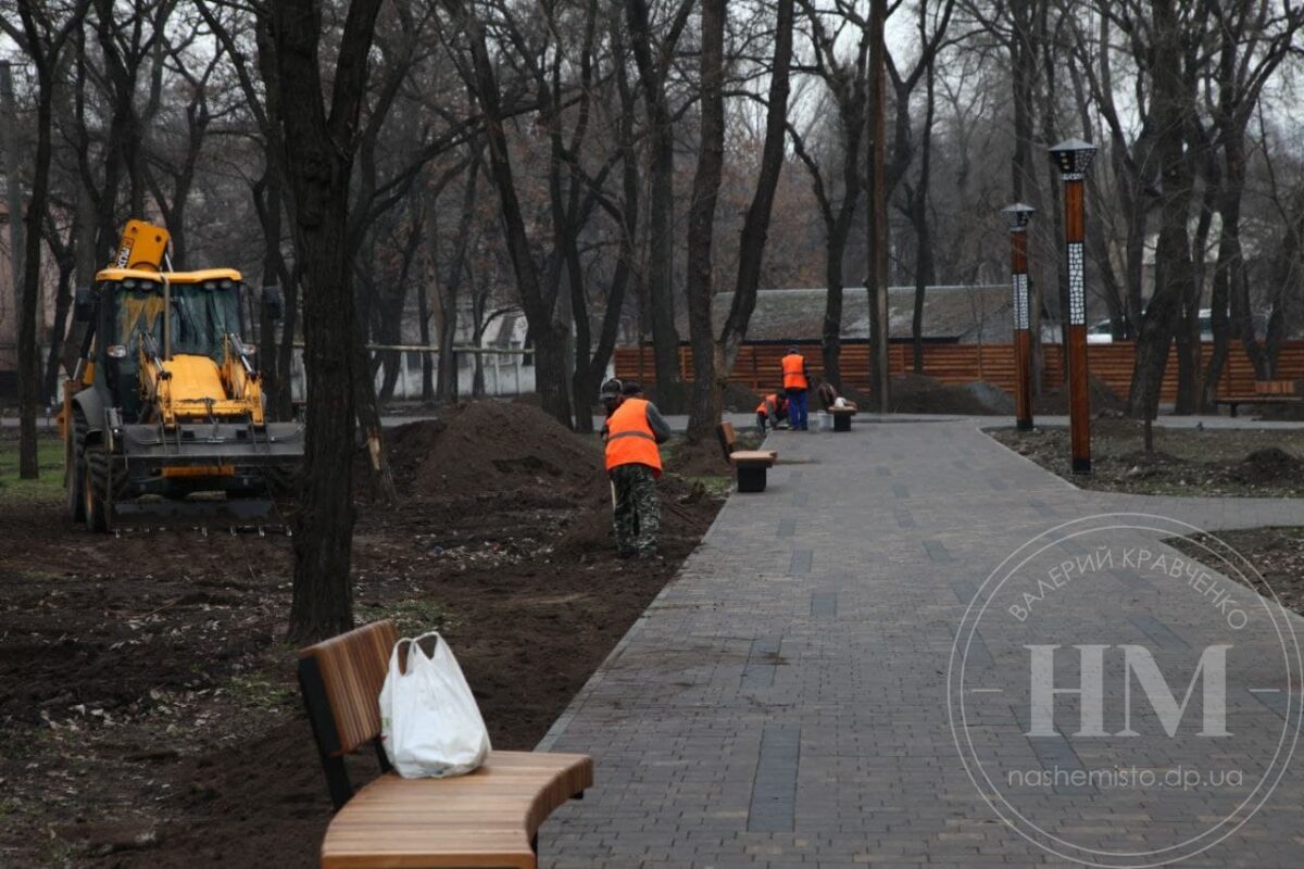 Как продвигается реконструкция сквера Металлургов - новости Днепра