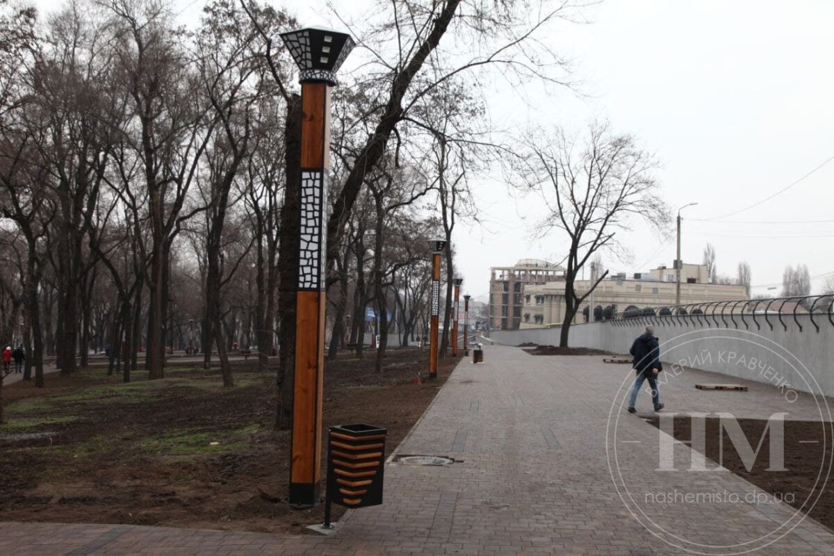 Как продвигается реконструкция сквера Металлургов - новости Днепра