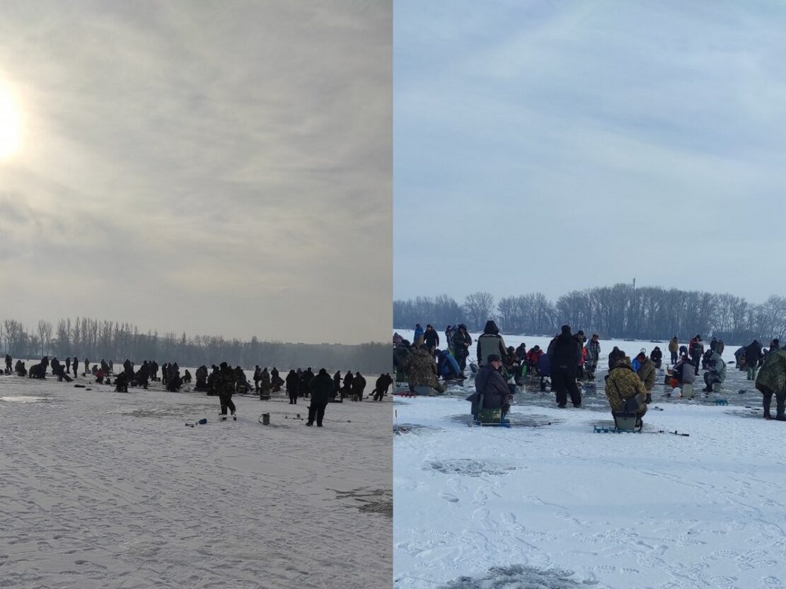 На Победе рыбаки из-за хорошего клева рискуют жизнями - новости Днепра