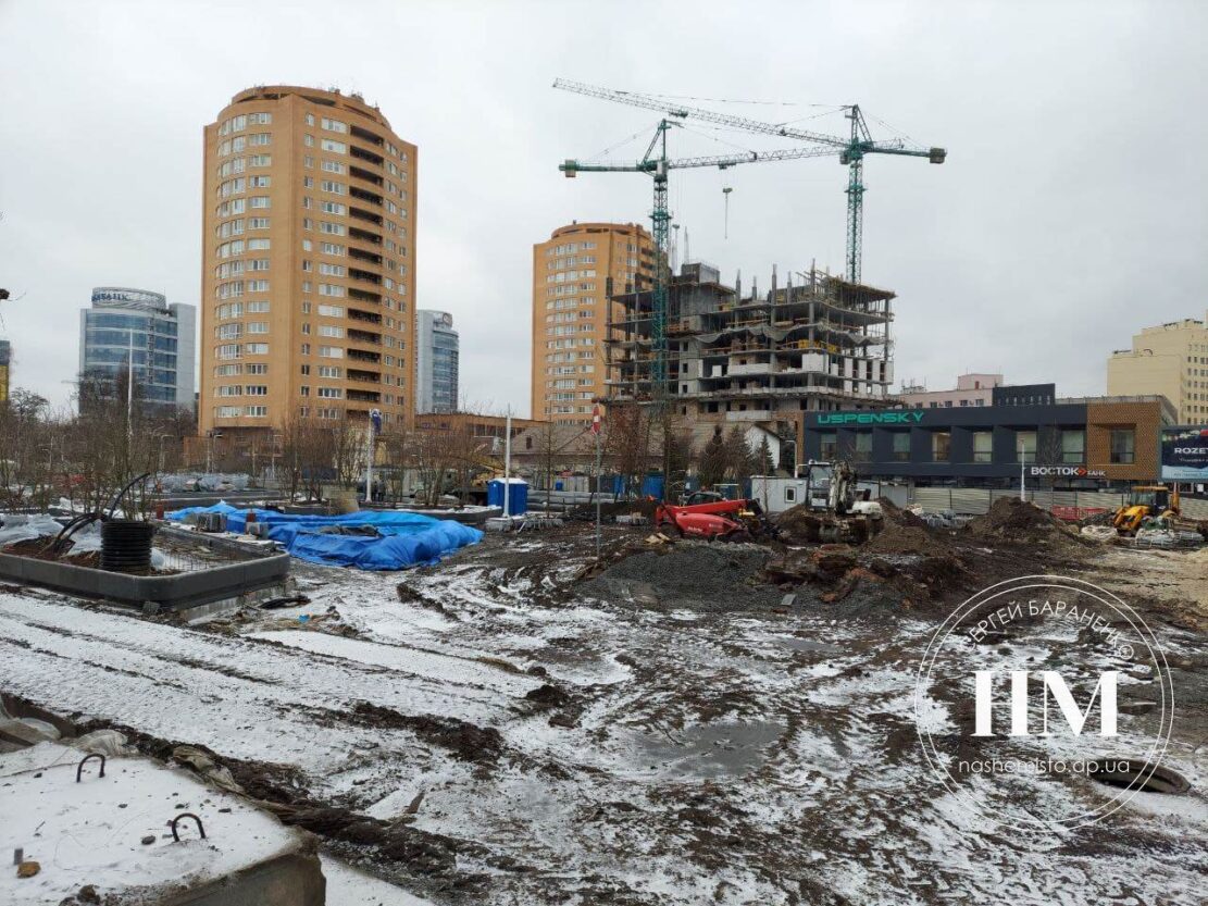 Реконструкция Успенской площади 2022 - новости Днепра