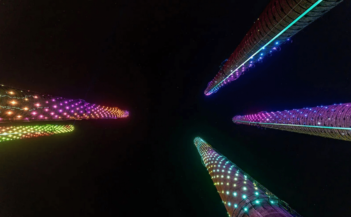 Dnipro Light Flowers попал в журнал Designboom - новости Днепра
