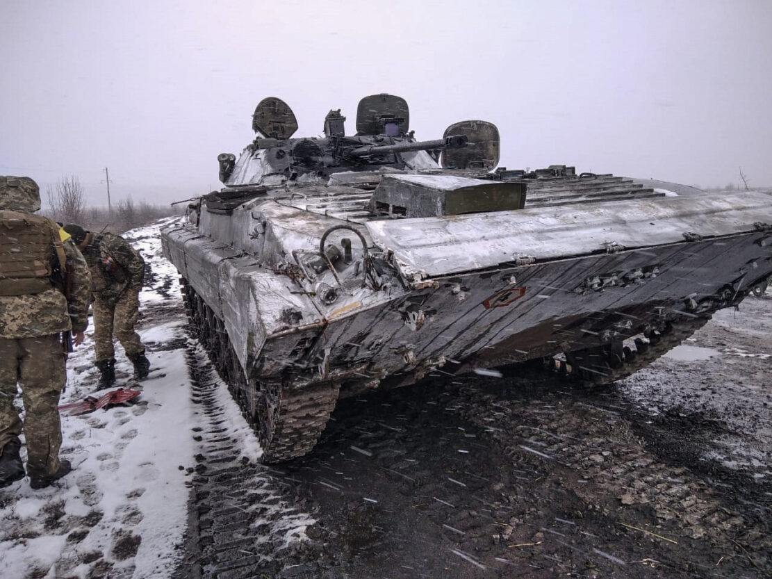 В 93-й бригаде показали разгромленную технику русских - новости Днепра