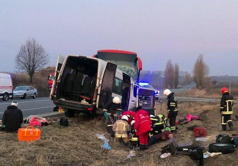 ДТП с переселенцами в Хмельницкой области - новости Днепра