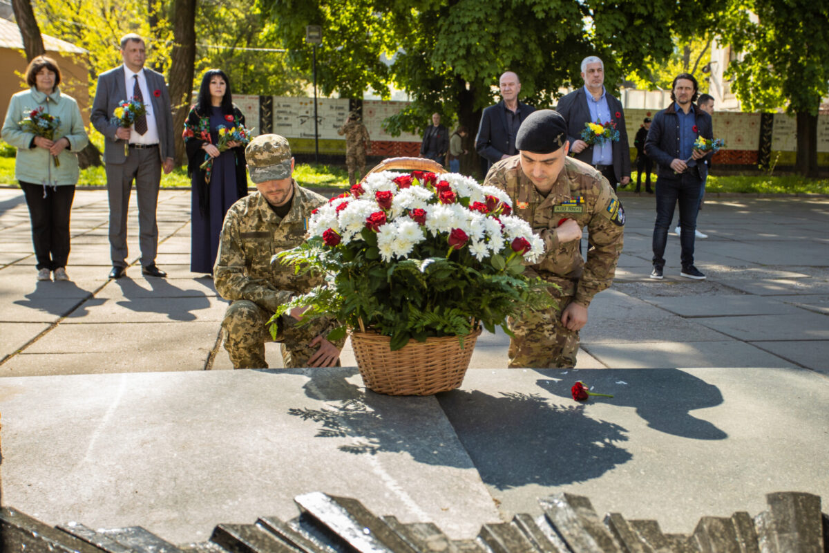 До Дня пам‘яті та примирення у Дніпрі вшанували жертв Другої світової війни