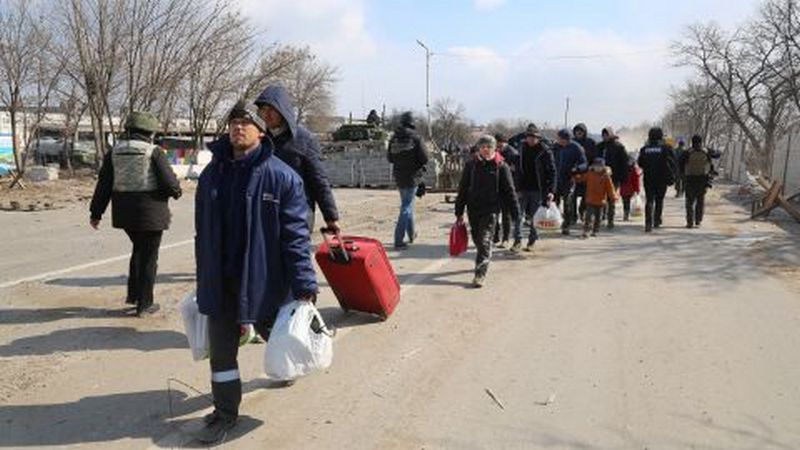 Эвакуация жителей Мариуполя началась