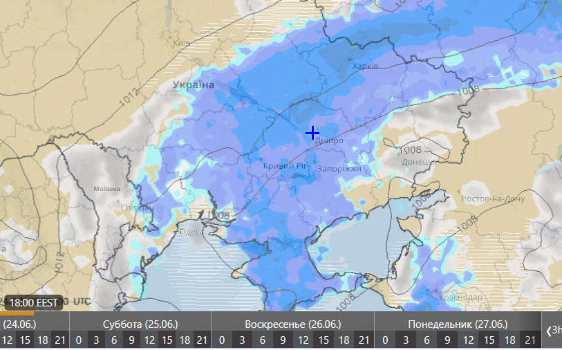 Гроза в Днепре - Наше Мисто