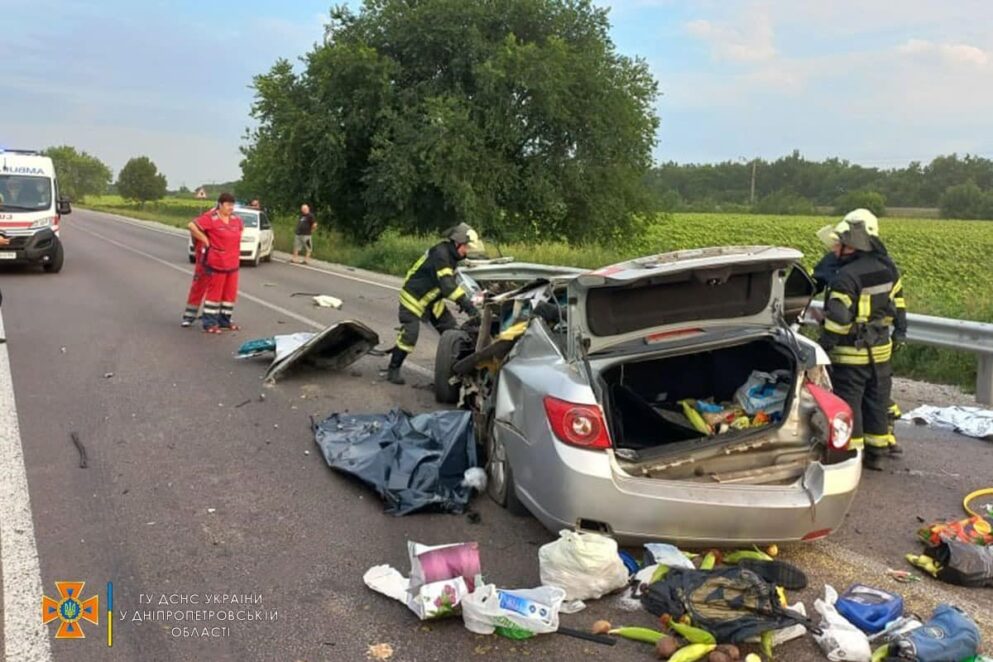 Новини Дніпра: Смертельне ДТП на трасі М-04