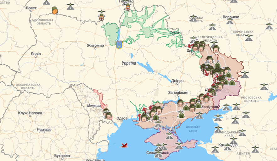 Новини Дніпра: Сводка Генштабу 26 серпня