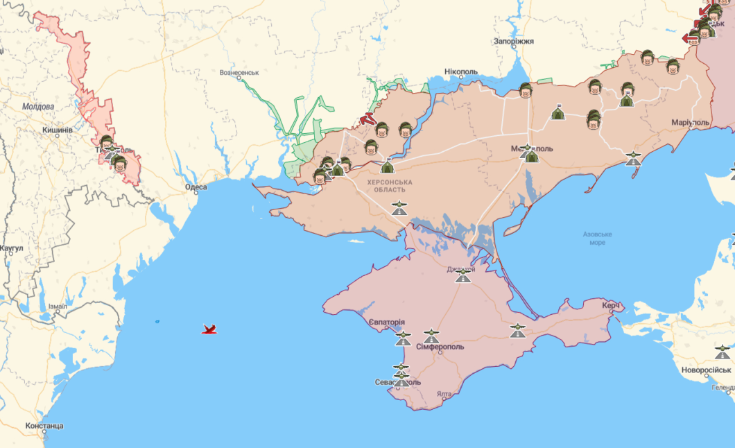 Карта бойових дій на ранок 4 серпня. Новини Дніпра