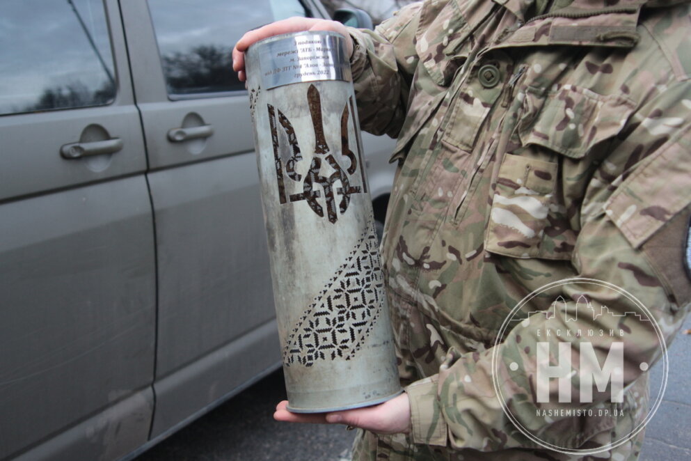 У Дніпрі бійці «Азову» вручили нагороду АТБ та подякували за постійну допомогу військовим