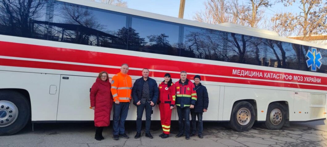 Новини Дніпра: Евакуаційний автобус для швидкої