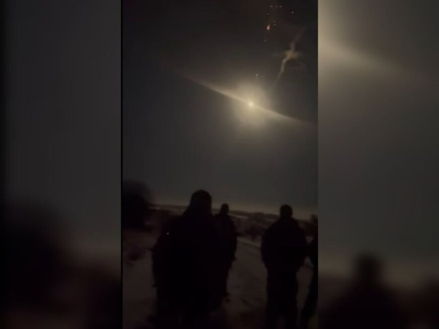 ПК "Схід" показало, як в Дніпрі збили ворожий дрон-камікадзе(відео)