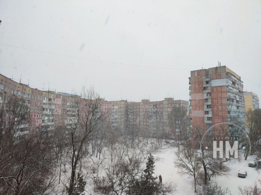  Дніпро накрив сильний снігопад 18 лютого - Наше Місто